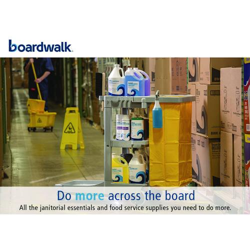 Image of Boardwalk® HS1100B Hydrospun Wipers, Medium Duty, 12 x 12, Blue, 1,100/Roll
