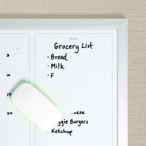 Image of U Brands Classic Magnetic Dry Erase Board Eraser, 6.99" x 3.78" x 0.98"