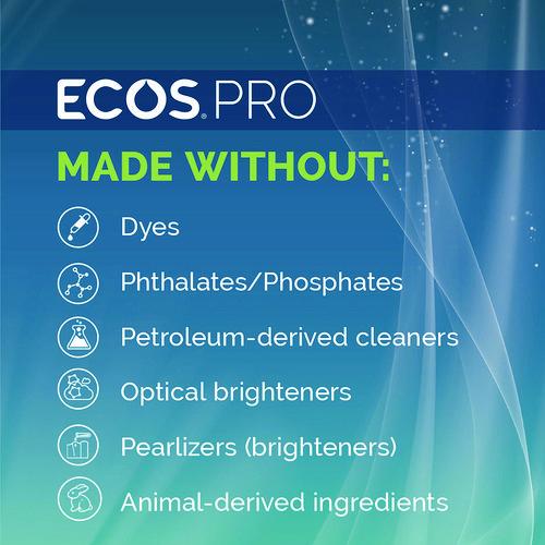 Image of ECOS® PRO PL93006CT Glass Cleaner, Vinegar Scent, 32 oz Spray Bottle, 6/Carton