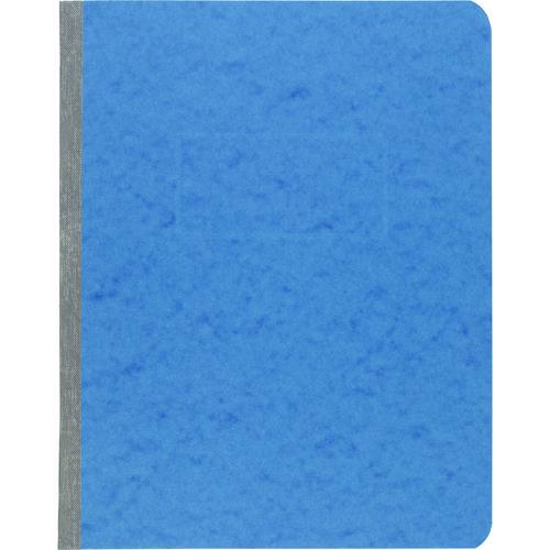 Image of ACCO A7025972A Pressboard Report Cover with Tyvek Reinforced Hinge, 2-Hole Prong Fastener, 3" Capacity, 8.5 x 11, Light Blue
