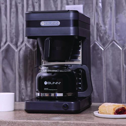 Image of BUNN® 52700.0000 10-Cup Speed Brew Elite CSB2G Coffee Maker, Gray/Stainless Steel