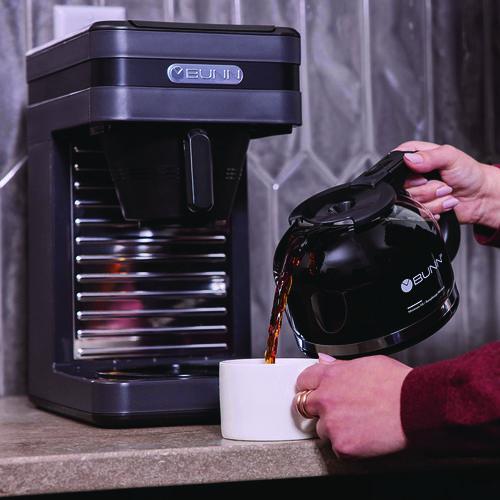 Image of BUNN® 52700.0000 10-Cup Speed Brew Elite CSB2G Coffee Maker, Gray/Stainless Steel