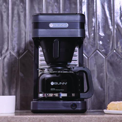 Image of BUNN® 52700.0000 10-Cup Speed Brew Elite CSB2G Coffee Maker, Gray/Stainless Steel