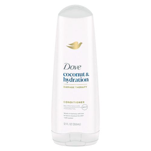 Image of Dove® 69795720 Coconut Conditioner, 12 oz Bottle, 6/Carton
