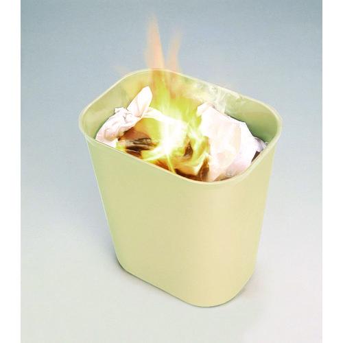Image of Rubbermaid® Commercial FG254400BEIG Fiberglass Wastebasket, 10 gal, Fiberglass, Beige