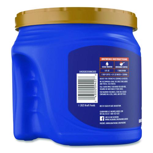 Image of Maxwell House® 4300009422 Coffee, Original, 27.5 oz Canister, 6/Carton