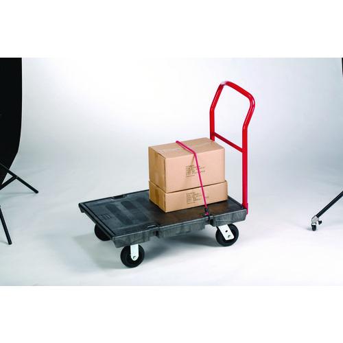 Image of Rubbermaid® Commercial FG440300BLA Heavy-Duty Platform Truck Cart, 1,000 Lb Capacity, 24 X 36 Platform, Black