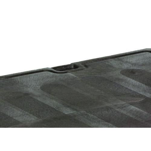 Image of Rubbermaid® Commercial FG444100BLA Platform Truck, 2,000 Lb Capacity, 24 X 48 X 7, Black