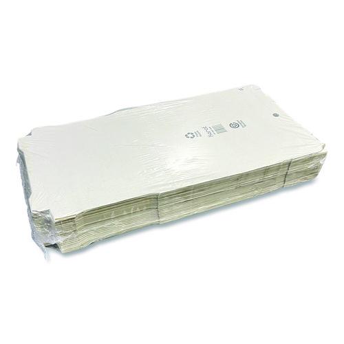 Image of Karat® FP-PBF16W Corrugated Pizza Boxes, 16 x 16 x 1.97, White/Brown, 50/Carton