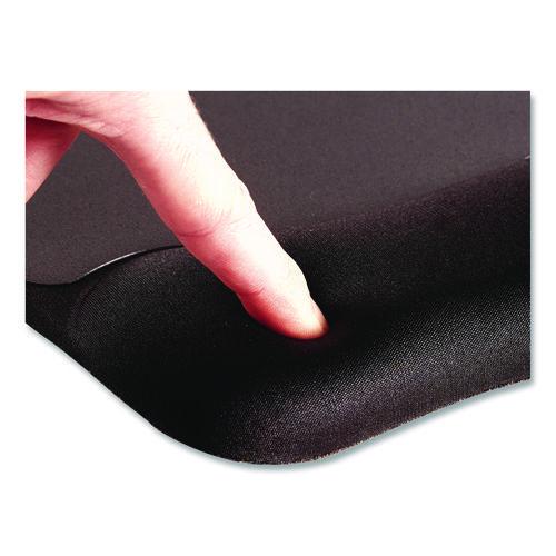 Image of Fellowes® 9176501 Memory Foam Mouse Pad with Wrist Rest, 7.93 x 9.25, Black