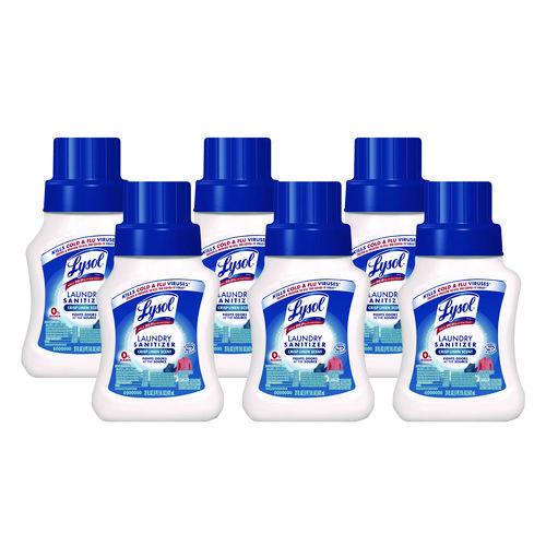Image of LYSOL® Brand 19200-56374 Laundry Sanitizer, Crisp Linen Scent, 21 oz Bottle, 6/Carton