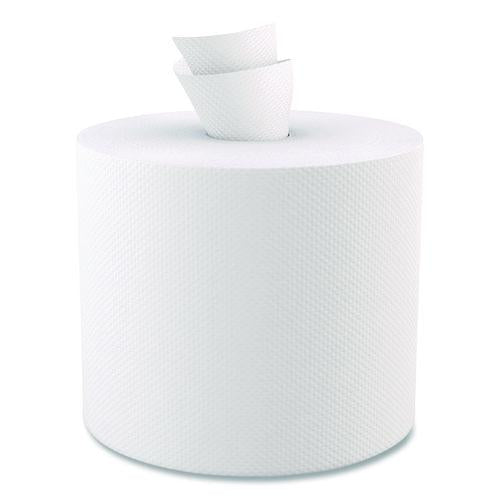 Image of Cascades PRO H153 Select Center-Pull Paper Towels, 2-Ply, 7.3 x 10, White, 600/Roll, 6 Rolls/Carton
