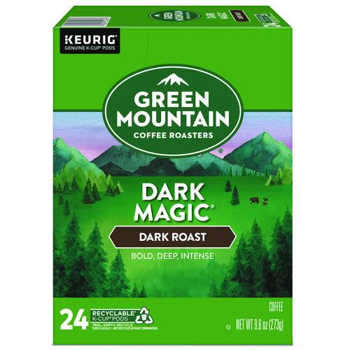 Image of Green Mountain Coffee® 5000378882 Dark Magic Extra Bold Coffee K-Cup Pods, 24/box