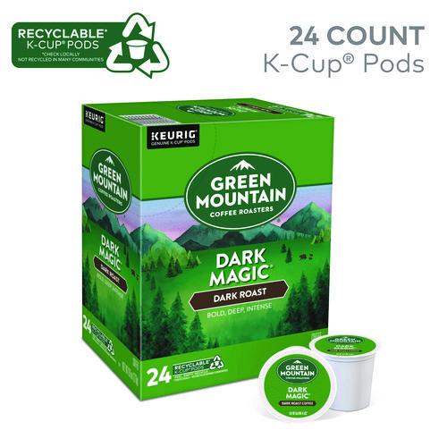 Image of Green Mountain Coffee® 5000378882 Dark Magic Extra Bold Coffee K-Cup Pods, 96/carton