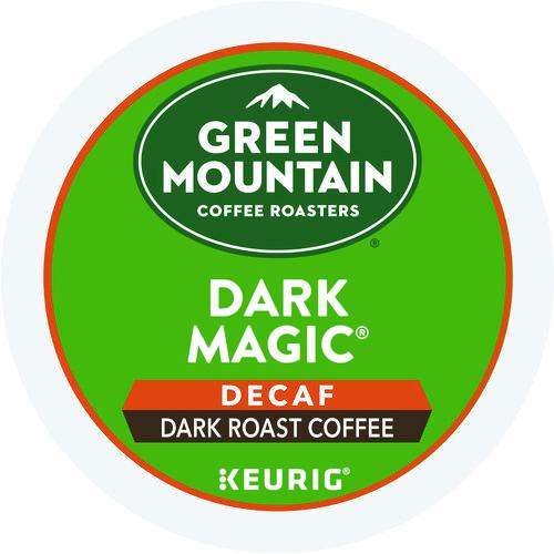 Image of Green Mountain Coffee® 5000378924 Dark Magic Decaf Extra Bold Coffee K-Cups, 24/box