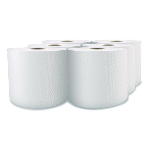 Image of Cascades PRO H142 Select Center-Pull Paper Towels, 1-Ply, 7.31 x 10, White, 1,080/Roll, 6 Rolls/Carton