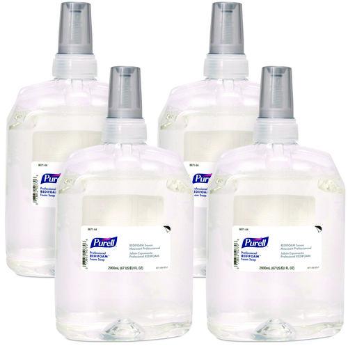 Image of PURELL® 8671-04 Professional REDIFOAM Foam Soap Refill, Citrus Mint Scent, 2,000 mL, 4/Carton