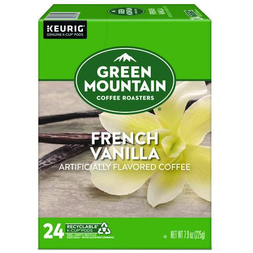 Image of Green Mountain Coffee® 5000330112 French Vanilla Coffee K-Cup Pods, 24/box