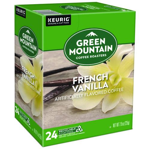 Image of Green Mountain Coffee® 5000330112 French Vanilla Coffee K-Cup Pods, 24/box