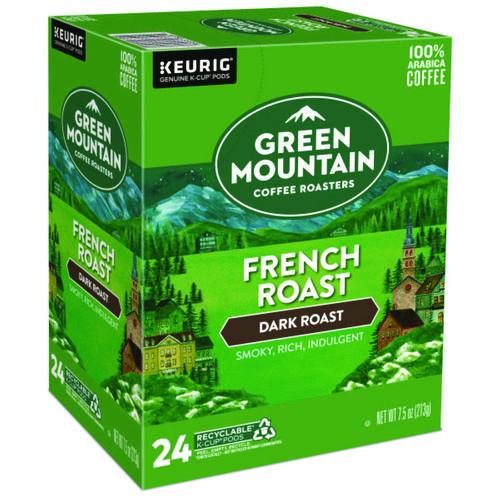 Image of Green Mountain Coffee® 5000330108 French Roast Coffee K-Cups, 96/carton