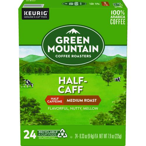 Image of Green Mountain Coffee® 5000330138 Half-Caff Coffee K-Cups, 24/box