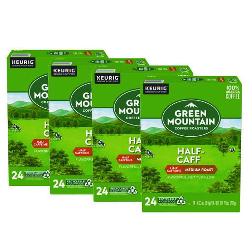 Image of Green Mountain Coffee® 5000330138 Half-Caff Coffee K-Cups, 96/carton