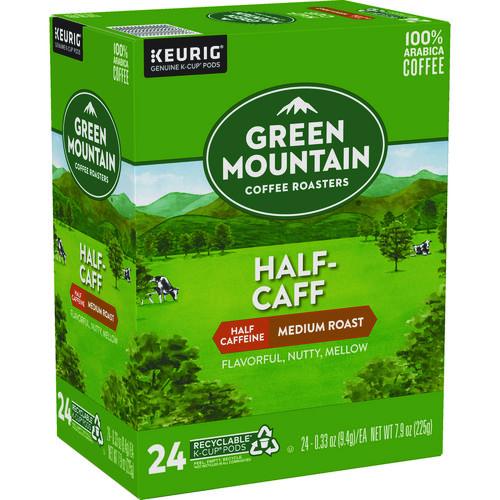 Image of Green Mountain Coffee® 5000330138 Half-Caff Coffee K-Cups, 96/carton
