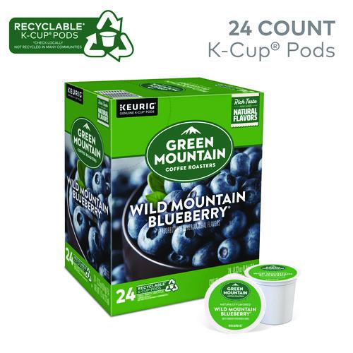 Image of Green Mountain Coffee® 5000366902 Fair Trade Wild Mountain Blueberry Coffee K-Cups, 96/carton