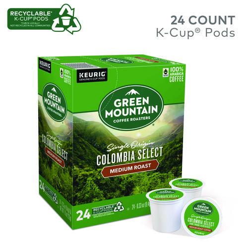 Image of Green Mountain Coffee® 5000330056 Colombian Fair Trade Select Coffee K-Cups, 96/carton