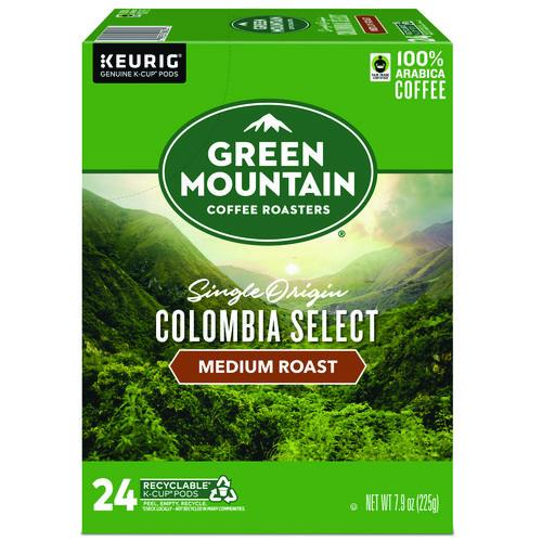 Image of Green Mountain Coffee® 5000330056 Colombian Fair Trade Select Coffee K-Cups, 24/box