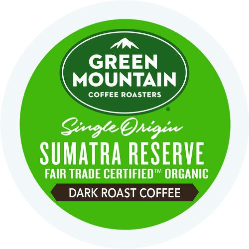 Image of Green Mountain Coffee® 5000366637 Fair Trade Organic Sumatran Extra Bold Coffee K-Cups, 96/carton