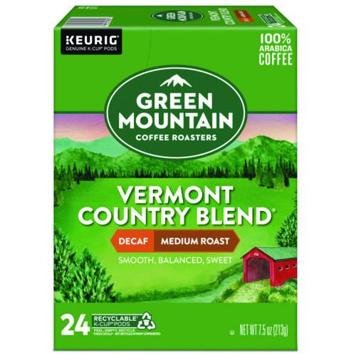 Image of Green Mountain Coffee® 5000330141 Vermont Country Blend Decaf Coffee K-Cups, 24/box