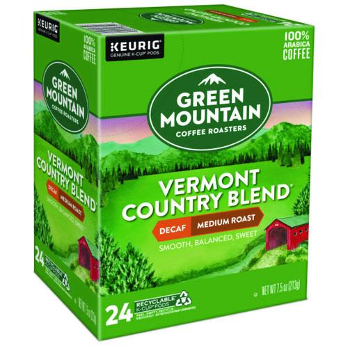 Image of Green Mountain Coffee® 5000330141 Vermont Country Blend Decaf Coffee K-Cups, 24/box