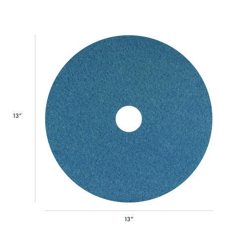 Image of Americo® 400413 Cleaner Pads, 13", Blue, 5/Carton
