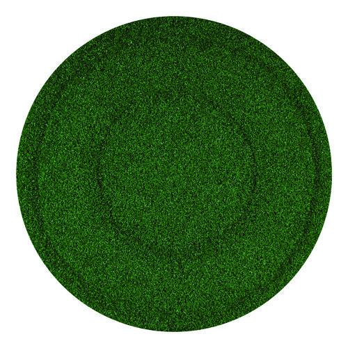 Image of Americo® 402920 TurfScrub Brush Floor Pad, 20" Diameter, Green, 4/Carton