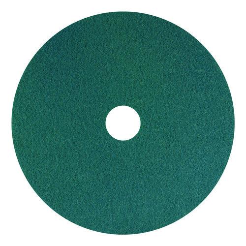 Image of Americo® 403020 SmartScrub Floor Pad, 20" Diameter, Blue/Yellow, 5/Carton