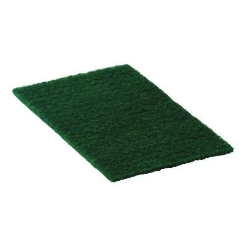 Image of Americo® 510118 90-96 Medium Duty Hand Cleaning Pad, 6 x 9, Green, 20/Carton