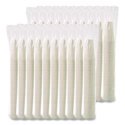Image of SOLO® DWTG20W Thermoguard Insulated Paper Hot Cups, 20 oz, White Sustainable Forest Design, 600/Carton