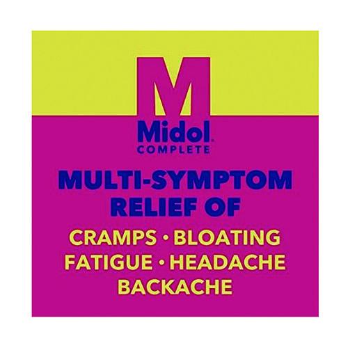 Image of Midol® 64458 Complete Menstrual Caplets, 2/Pack, 30 Packs/Box
