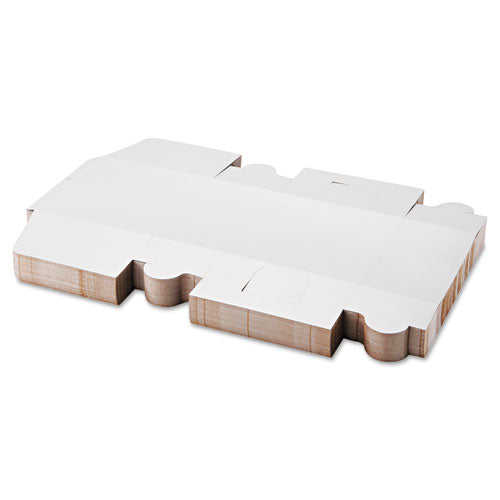 Image of SCT® SCH 0977 White One-Piece Non-Window Bakery Boxes, 10 x 10 x 5.5, White, Paper, 100/Carton