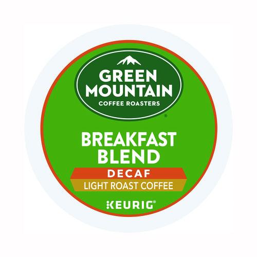 Image of Green Mountain Coffee® 5000378815 Breakfast Blend Decaf Coffee K-Cups, 48/Box