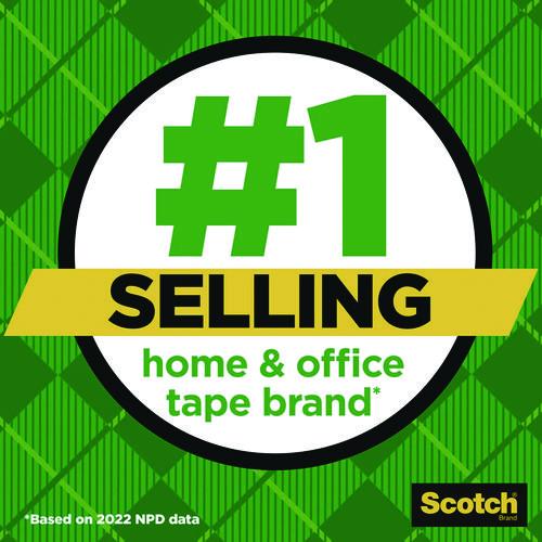 Image of ScotchÂ® Magic Tape in Handheld Dispenser, 1" Core, 0.75" x 50 ft, Clear, 2/Pack