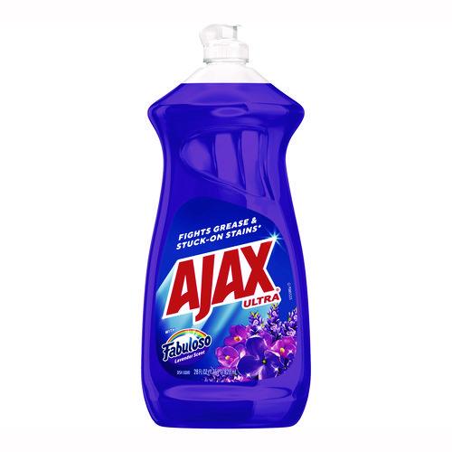 Image of Ajax® 61037540 Dish Detergent, Fabuloso Lavender Scent, 28 oz Bottle