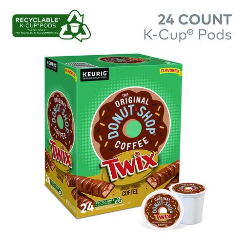 Image of The Original Donut ShopÂ® Twix Flavored Coffee K-Cups, 24/Box
