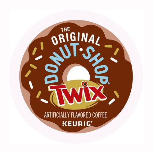 Image of The Original Donut ShopÂ® Twix Flavored Coffee K-Cups, 24/Box