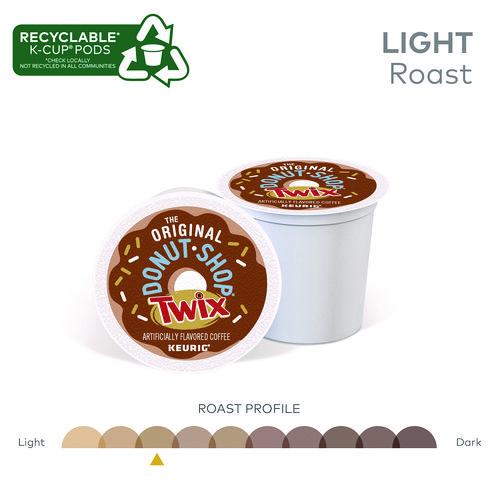 Image of The Original Donut ShopÂ® Twix Flavored Coffee K-Cups, 24/Box