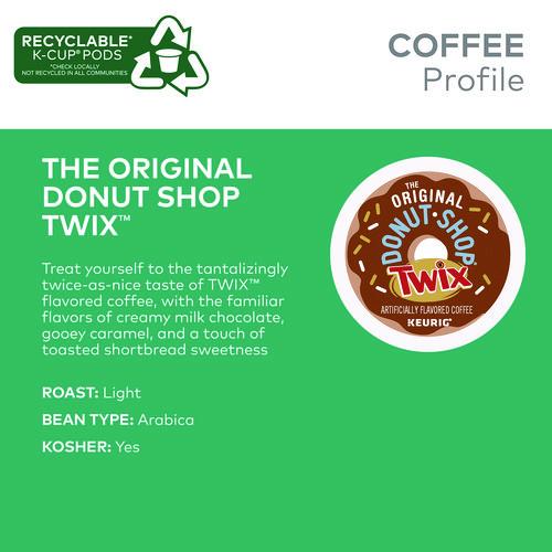 Image of The Original Donut ShopÂ® Twix Flavored Coffee K-Cups, 24/Box