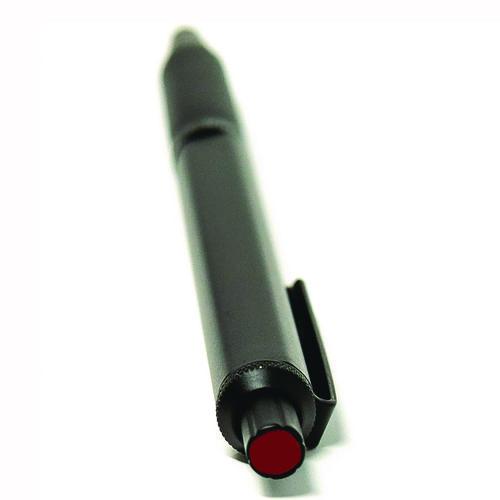 Image of Zebra® 49802 G-750 Gel Pen, Retractable, Medium 0.7 mm, Black; Blue Ink, Black Barrel, 2/Pack