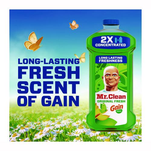 Image of Mr. CleanÂ® Multipurpose Cleaning Solution, Gain Original Fresh Scent, 64 oz Bottle