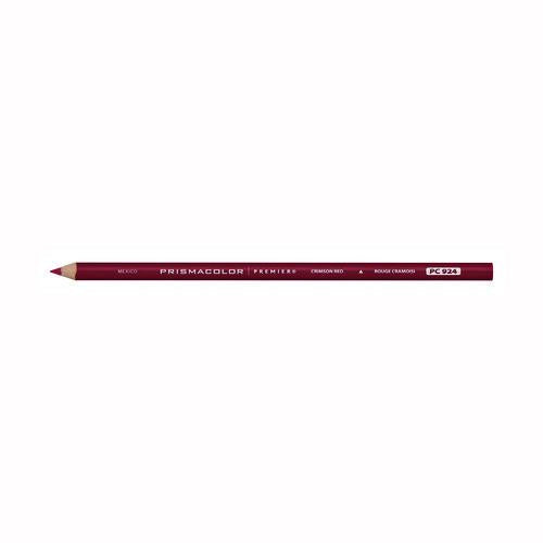 Image of Prismacolor® 3353 Premier Colored Pencil, Crimson Red Lead, Crimson Red Barrel, 12/Pack